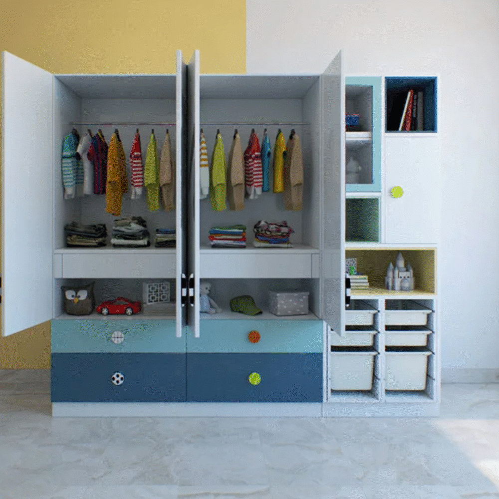 Mak Galleria 2-Door Kids Wardrobe