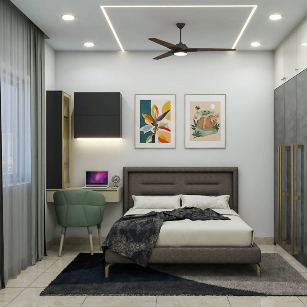 Modern Master Bedroom Designs with Furniture and Storage