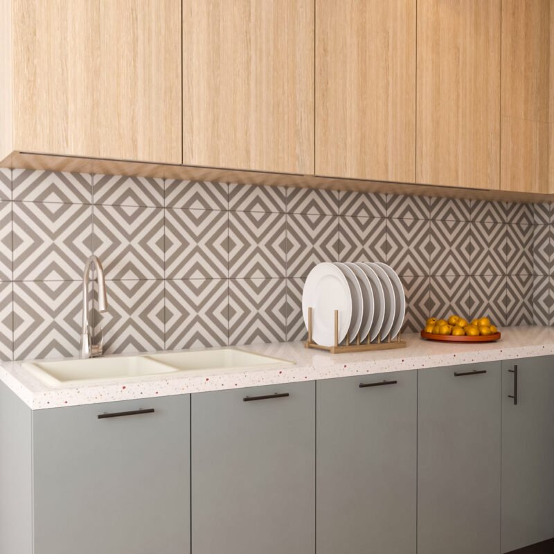 Durable Top-Mount Double Bowl Quartz Kitchen Sink Design