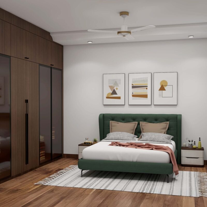 Modern Wooden Flooring Design With Engineered Wood Planks