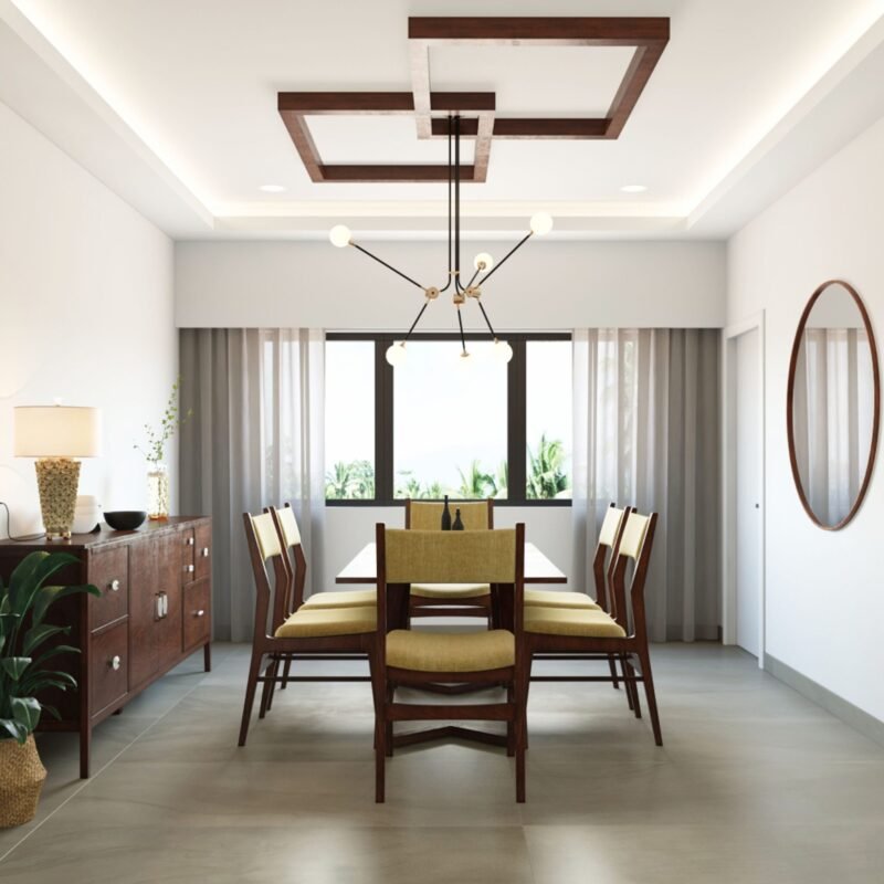 Durable Mid-Century Modern Grey Floor Design