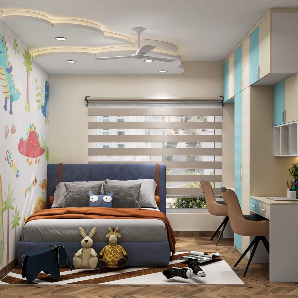 Contemporary Double Layer Cloud Gypsum False Ceiling Design