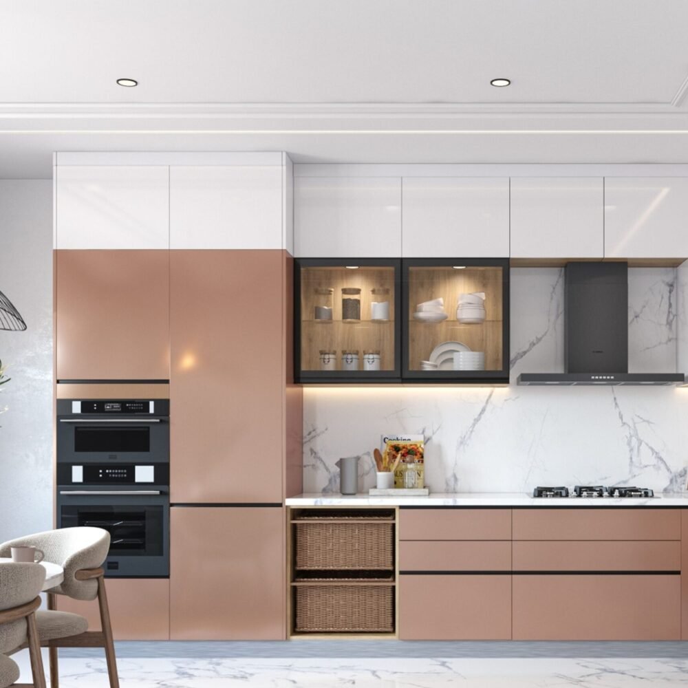 Contemporary Rectangular Gypsum False Ceiling Design