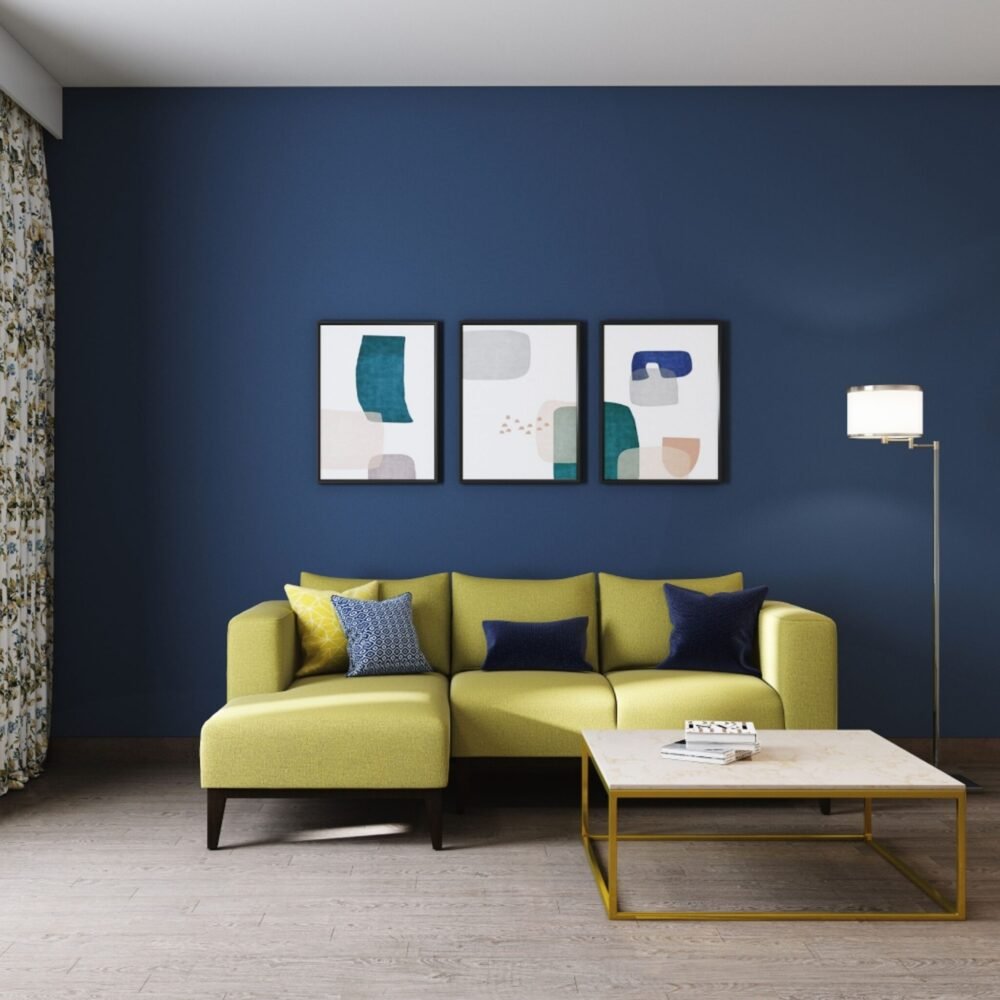 Contemporary Light Brown Flooring Design with Matte Finish