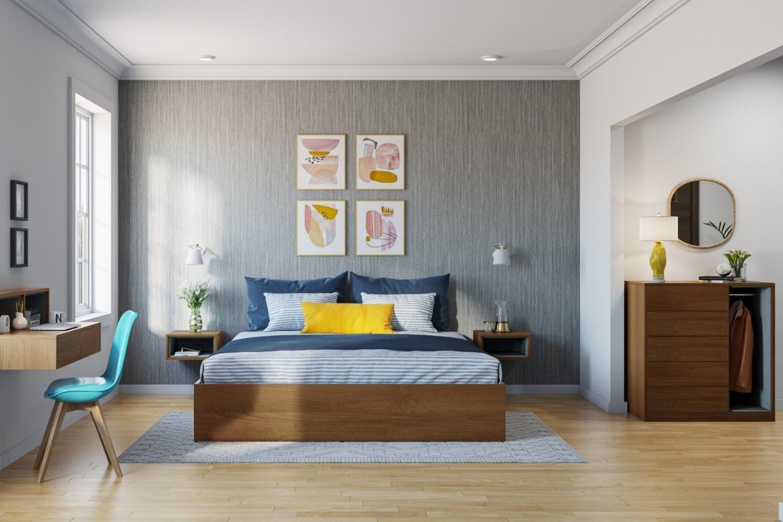 Scratch, Spill, and Dirt Resistant Modern Wooden Flooring Design