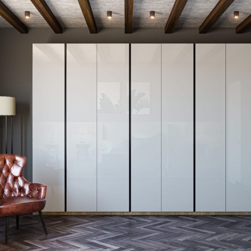 Rustic Grey Rectangular Wooden Flooring Design