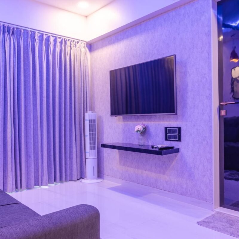 Multicolor Floral Print Contemporary Wallpaper Design