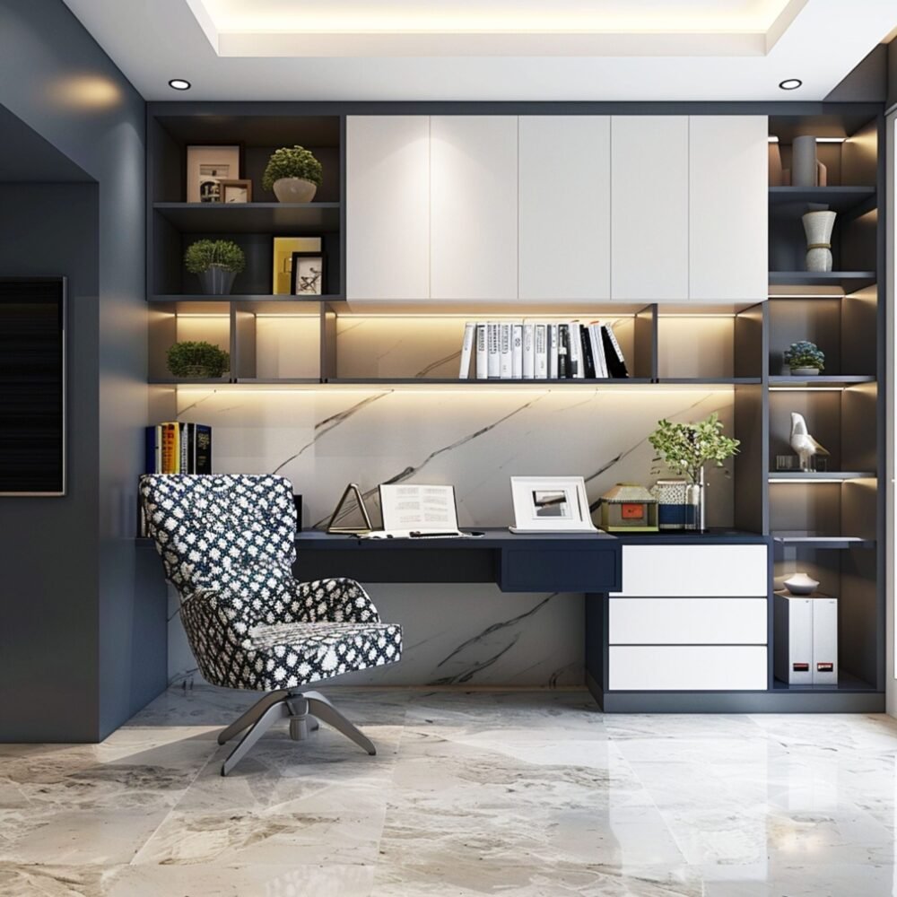 Low Maintenance Modern Grey Flooring Design