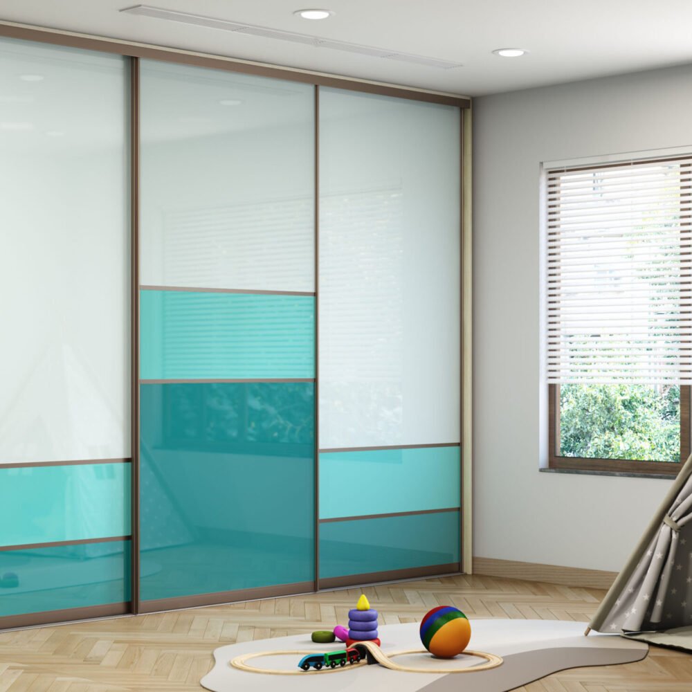 Modern Kids Bedroom Design with Nautical Wall Art and Playful Teepee