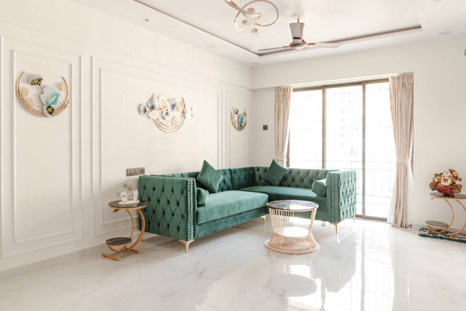 Cream Rectangular Modern Flooring Tiles Design