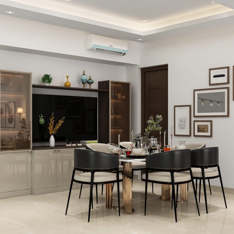 Contemporary Cream Square Tile Flooring Design with Spill Resistance