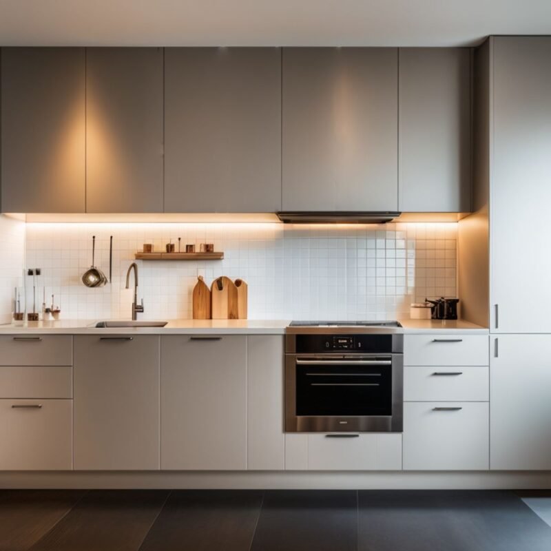 Glossy White Ceramic Modern Tiles Design for Kitchen and Bathroom