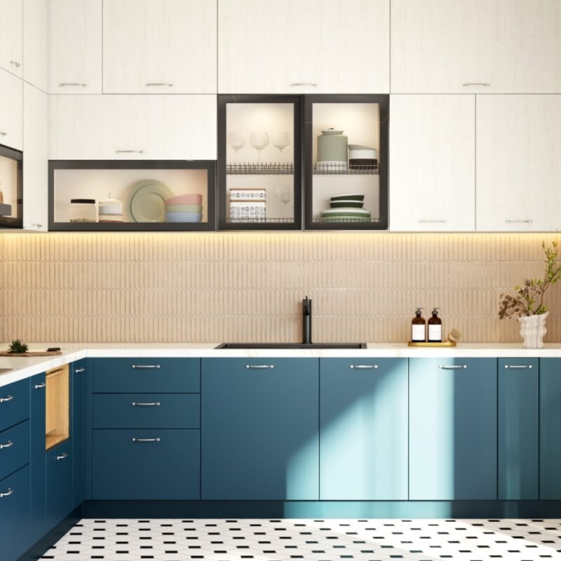 Water-Resistant Peach Porcelain Tiles Design with a Matte Finish