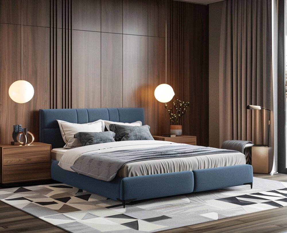 Economical Contemporary Wooden Paneling Wall Design