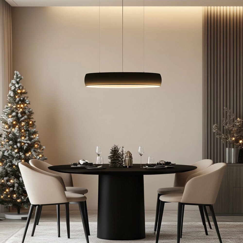 Minimal Beige Wall Paint Design with Wooden Paneling