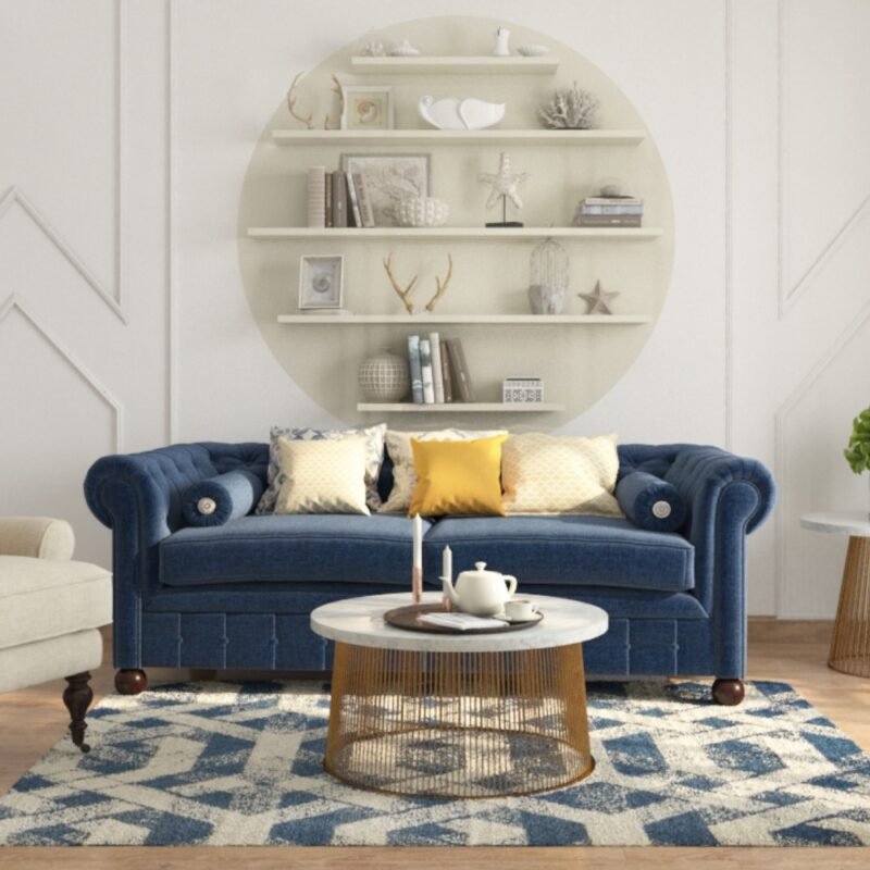 Contemporary Light Grey Wall Design with Wall Trims with Paint