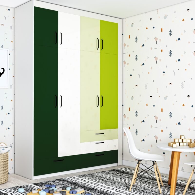 Modern Minimalist Geometric Gouache Pattern Wallpaper Design